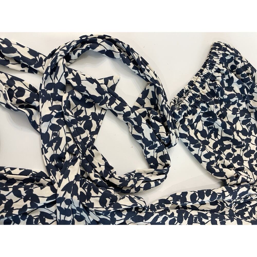 NWT Lane Bryant Floral Jersey Dress Blue And White Size 18/20 - Picture 5 of 9